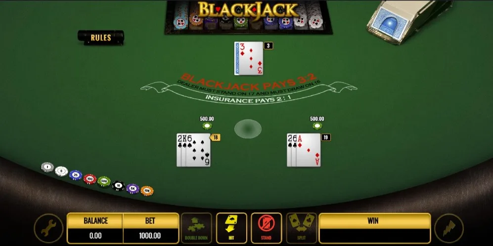 Strategi Bermain Blackjack Untuk Memperkecil House Edge
